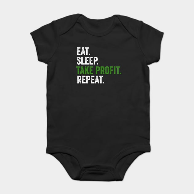 Trading Crypto Forex For Exchanges Stock Market Baby Bodysuit by swissles